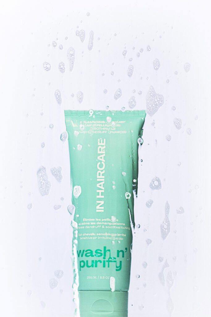 In Hair Care – Wash N’ Purify – Shampoing Anti-Pelliculaire (250ml)