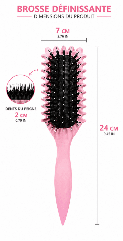 Brosse Définissante Boucles - Anti-Frisottis | L'Hair de la Boucle