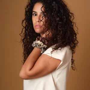 Emily’s Pillow – Chouchou en Soie 19 Momme – Léopard