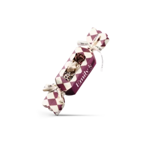 Emily's Pillow CRACKER chouchou soie – Léopard / Moka / Champagne