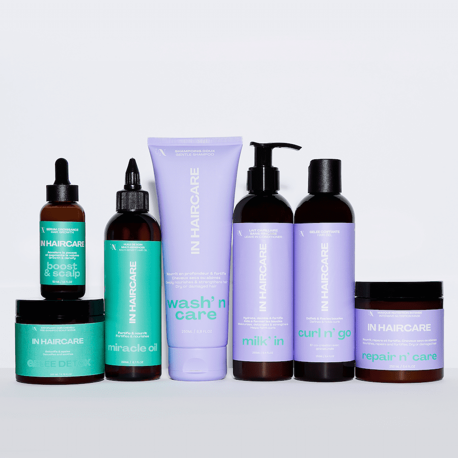 In Hair Care - Soins naturels pour cheveux bouclés