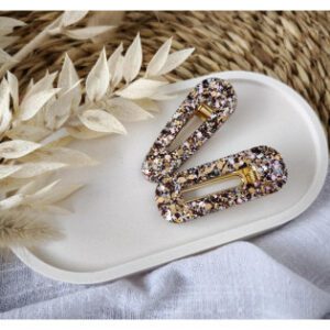 Barrette résine Cocoa