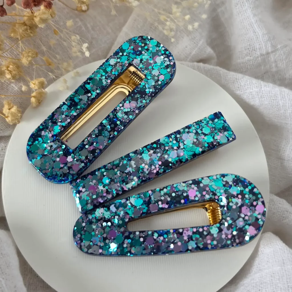 Barrette Caméléon – Les Nœuds de Maman