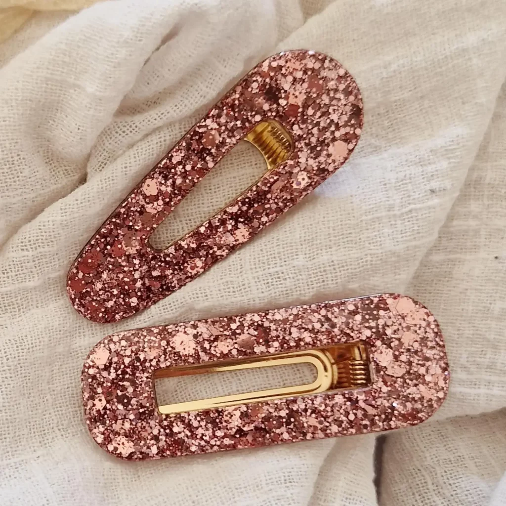 Barrette Bronze – Les Nœuds de Maman