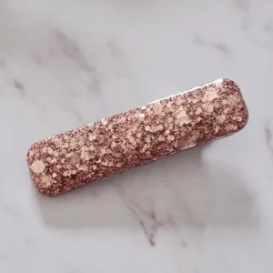 Mini Barrette Bronze – Les Nœuds de Maman